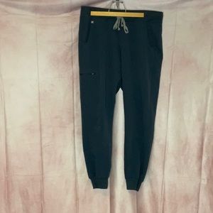 Figs dark harbor large Zamora joggers